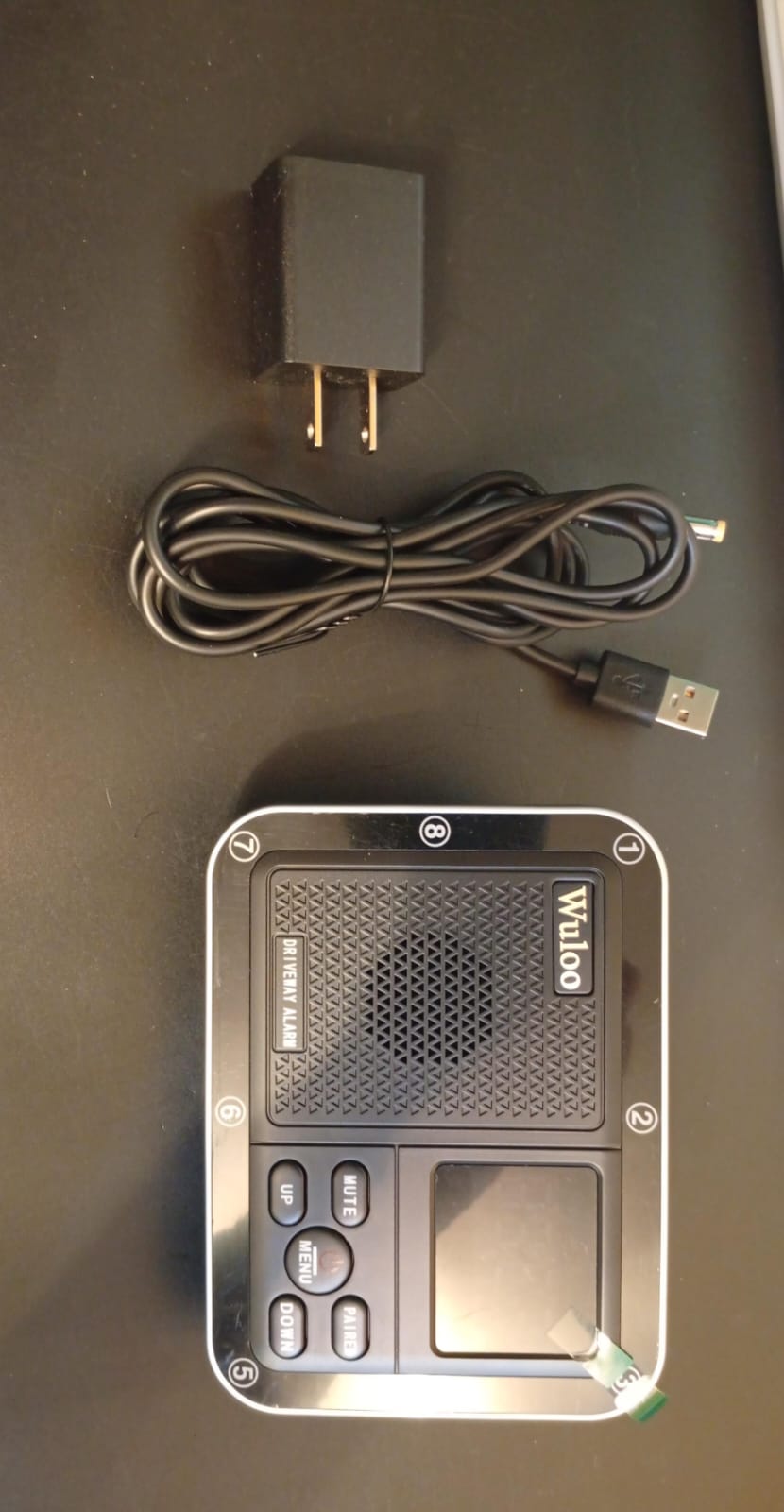 Alarma de entrada, sensor de movimiento exterior, inalámbrica, Wuloo.