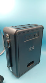 Máquina de karaoke, Vosoco T-03, con 2 micrófonos inalámbricos.