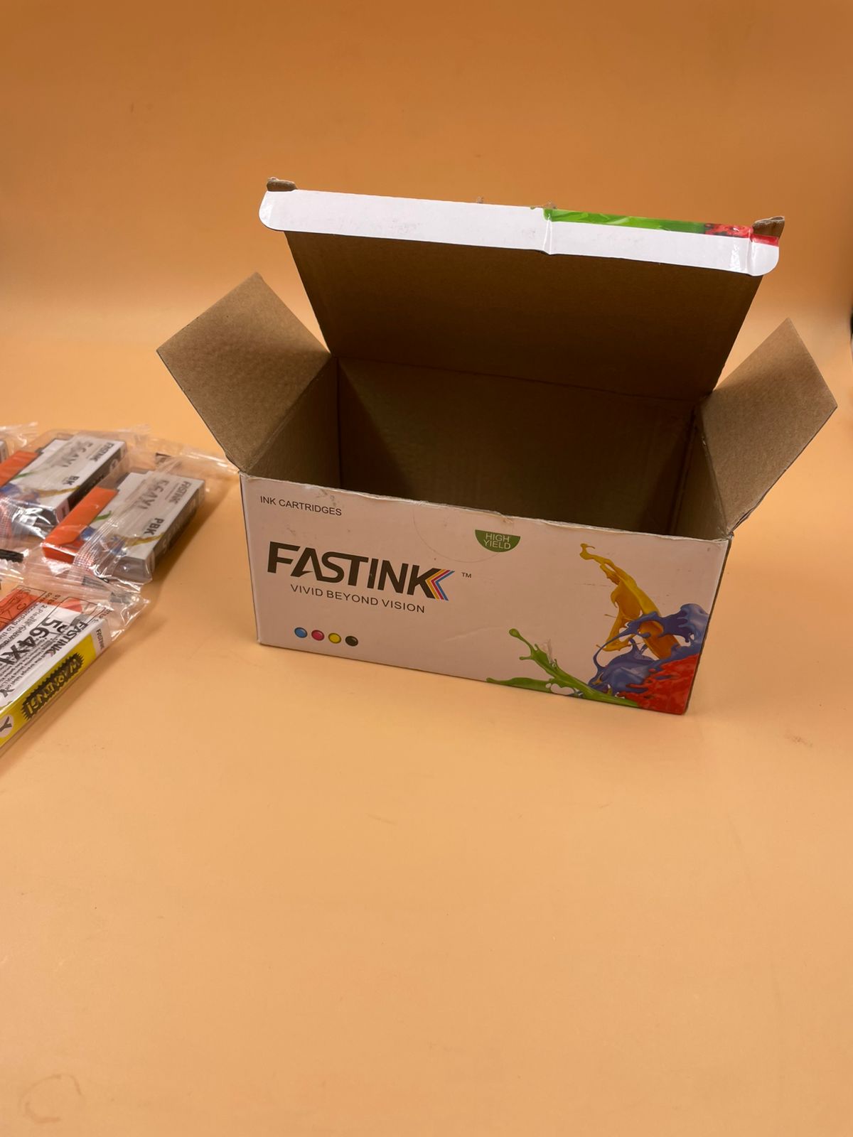 Cartuchos de tinta compatibles de repuesto para cartuchos de tinta.