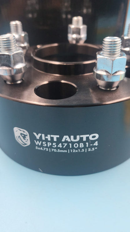 Espaciadores de Rueda YHTAUTO Centrados en el Cubo 5x4.75 de 2.5" 4PZA
