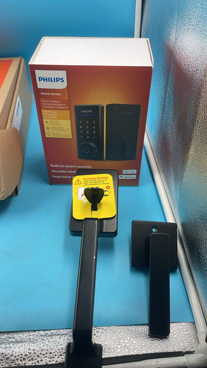 Cerradura Inteligente WiFi Con Pantalla Táctil PHILIPS (USADA)