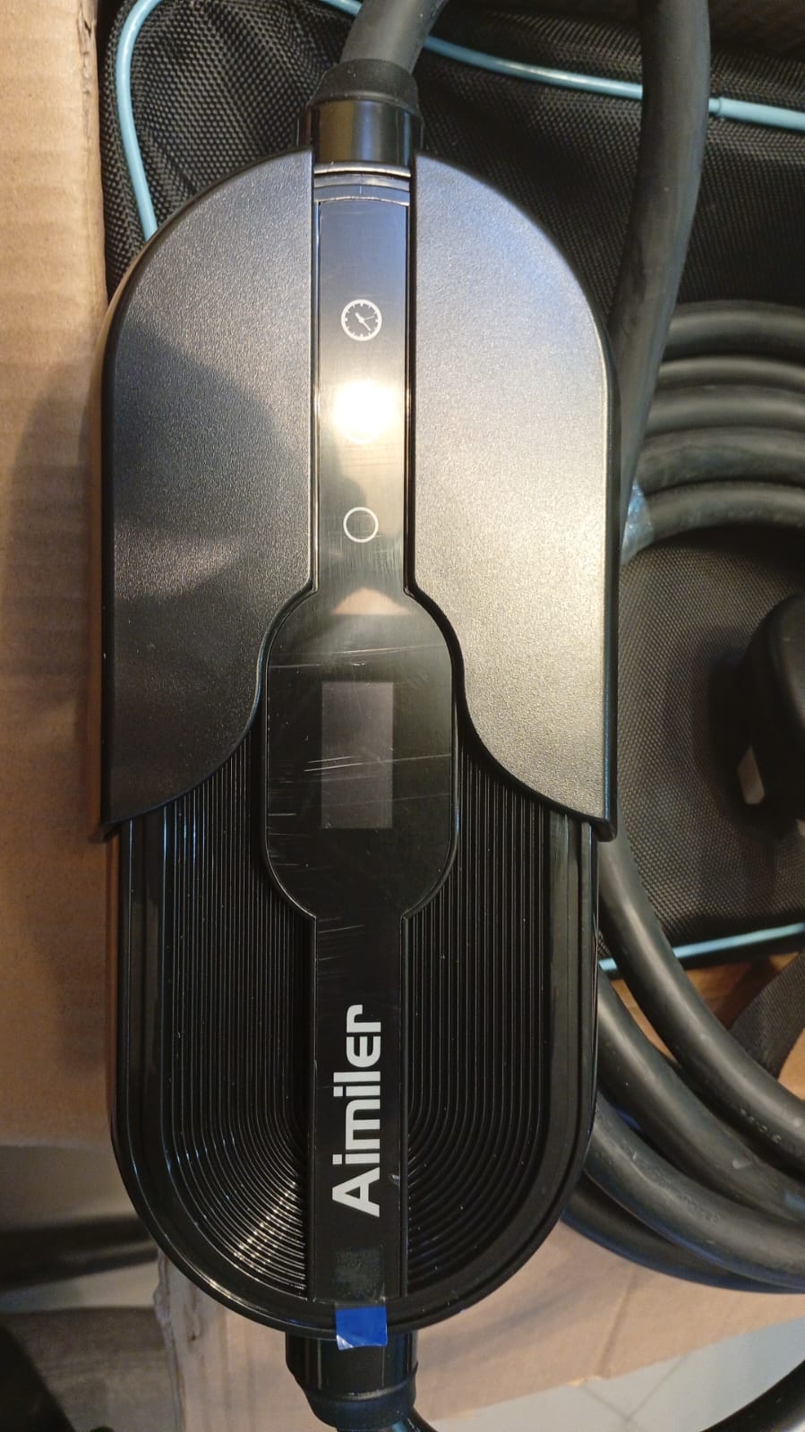 Cargador EV para vehículos eléctricos, Aimiler, NEMA 14-50 de 32A.