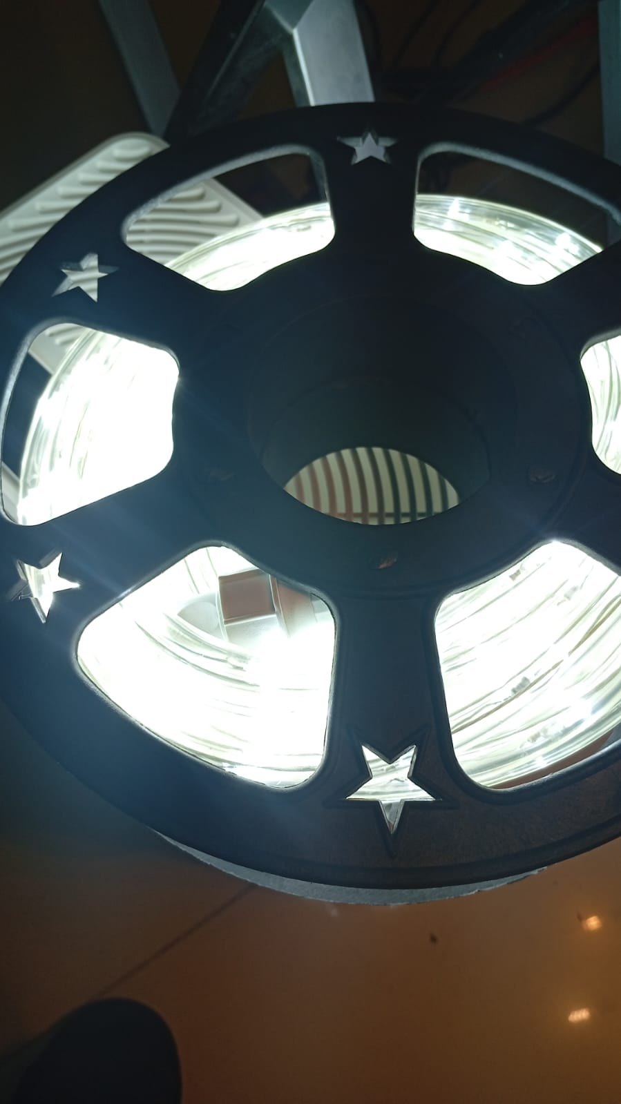 Cuerda de luces LED impermeables, interiores y exteriores, 50FT.