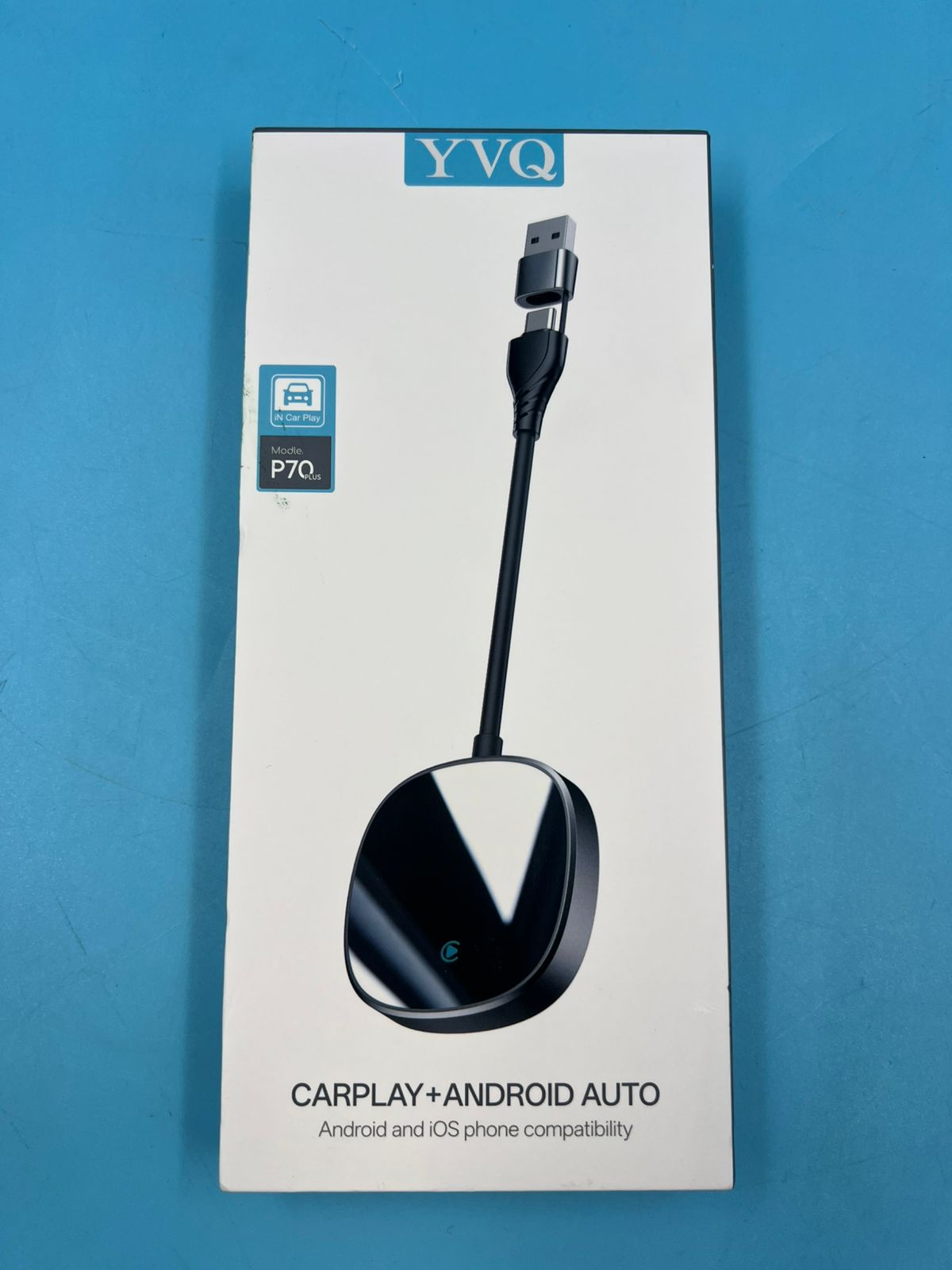 Adaptador inalámbrico CarPlay Plug & Play Android y IOS