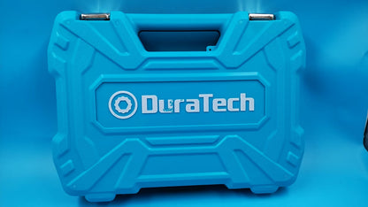 Juego de 12 llaves de Trinquete Duratech, Cabeza movil, (USADA, DETALLE)