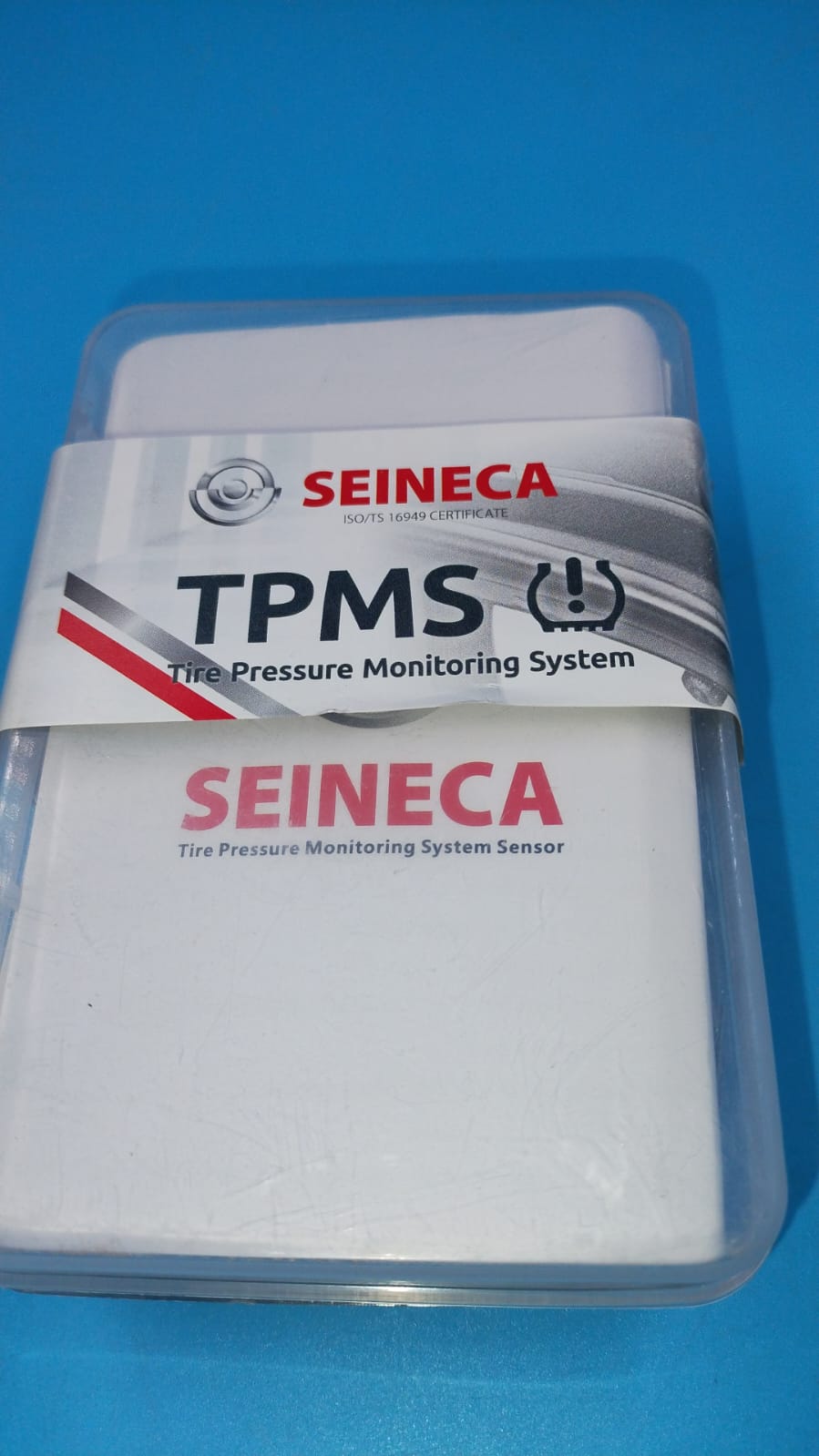 Sistema de monitoreo de presión de neumáticos, Seineca.
