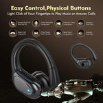 Auriculares inalámbricos Bcaikair BX17, Sports Bluetooth.(NEGRO)