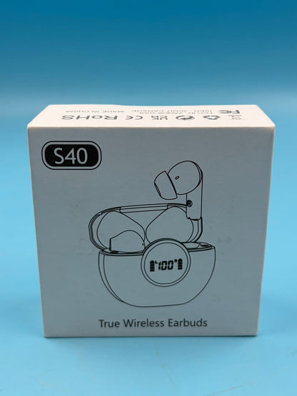 Auriculares True Wireless S40 Bluetooth 5.4 IPX7