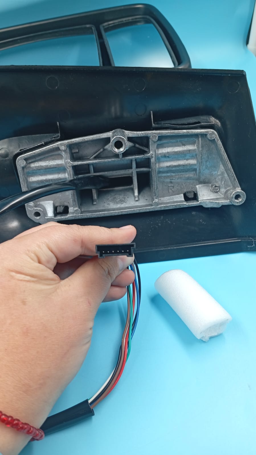 Espejo del pasajero, para furgonetas Sprinter 2006-2018, (DETALLE)