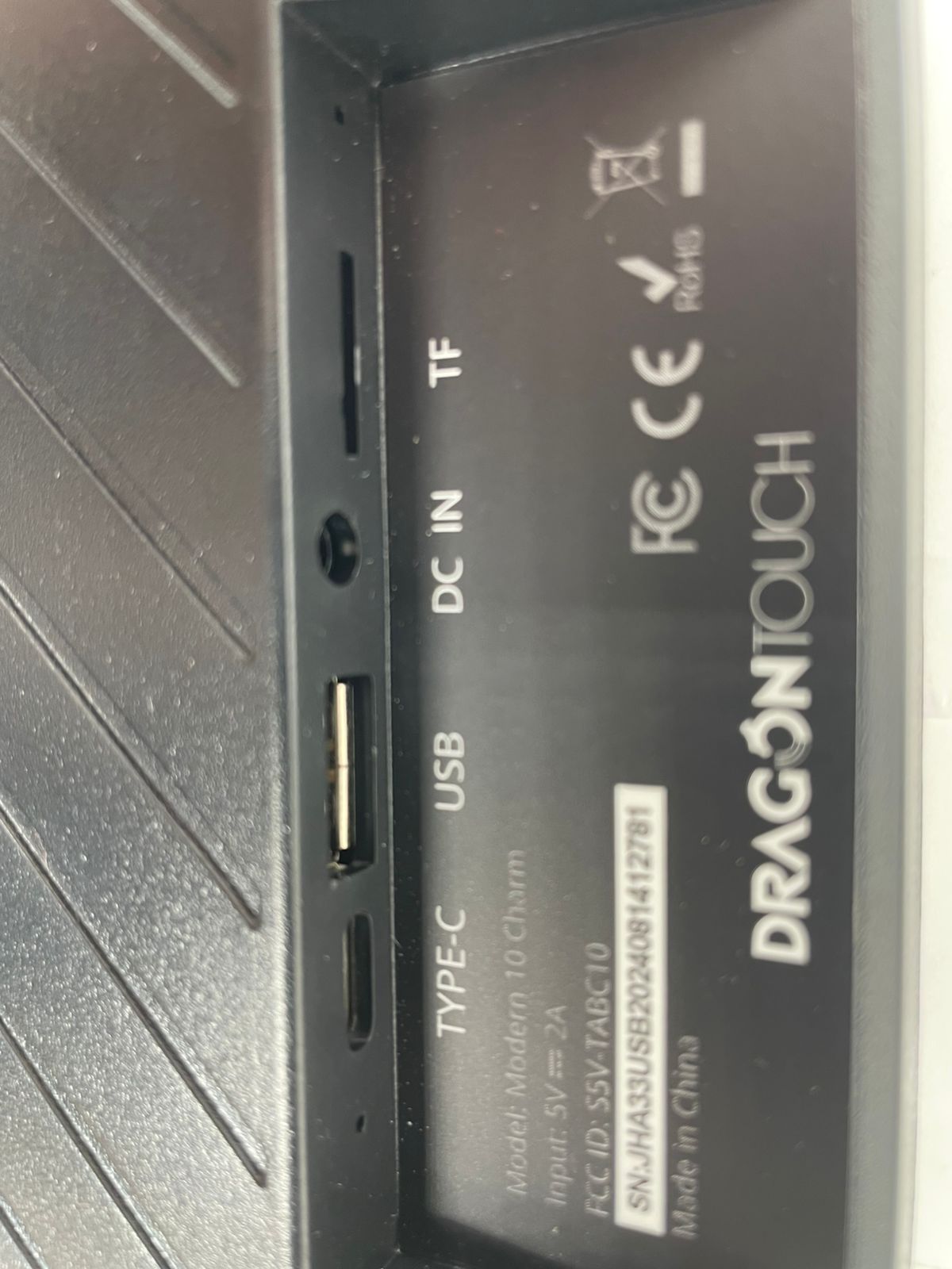 Dragon Touch - Marco de Fotos Digital WiFi de 10 Pulgadas.