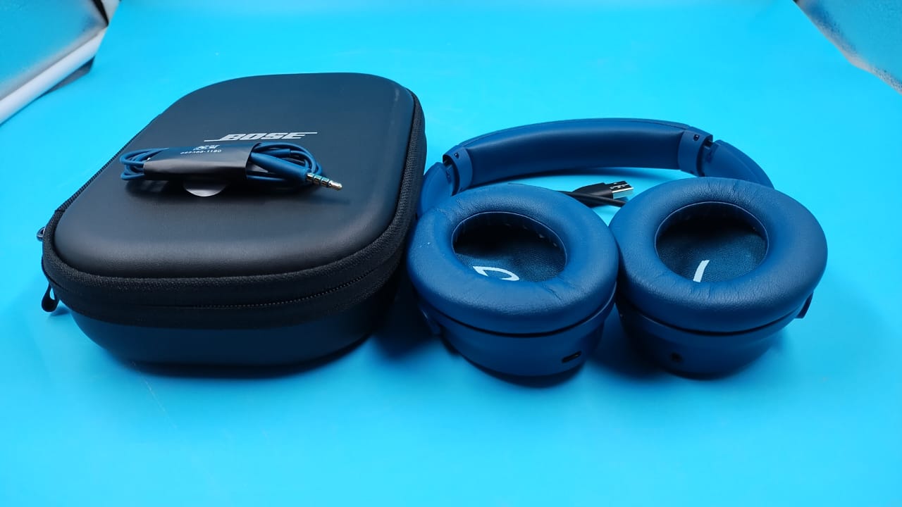 Bose Audífonos inalámbricos, cancelación Ruido, Quietconfort.(AZUL)
