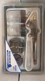 Aerógrafo Master Airbrush Kit 3 Pistolas Compresor y Pintura