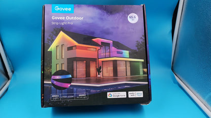 Tira de luces LED para exteriores Govee H70A2 RGBIC, 65.6FT Wi-Fi