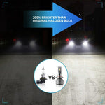 Sistema de iluminación LED para faros delanteros 9005/HB3