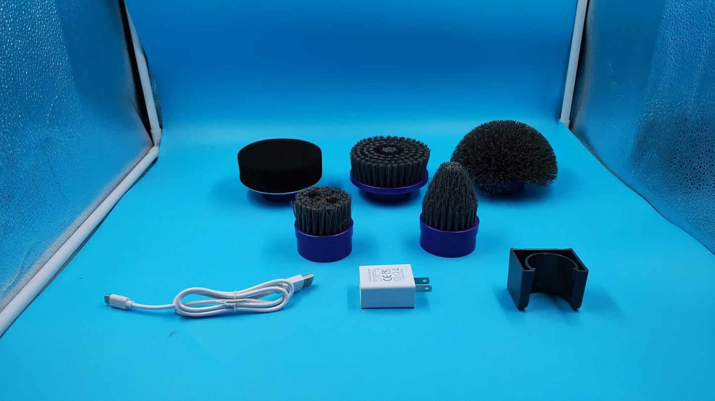 Limpiador eléctrico de giro mejorado, 3 velocidades de rotación.