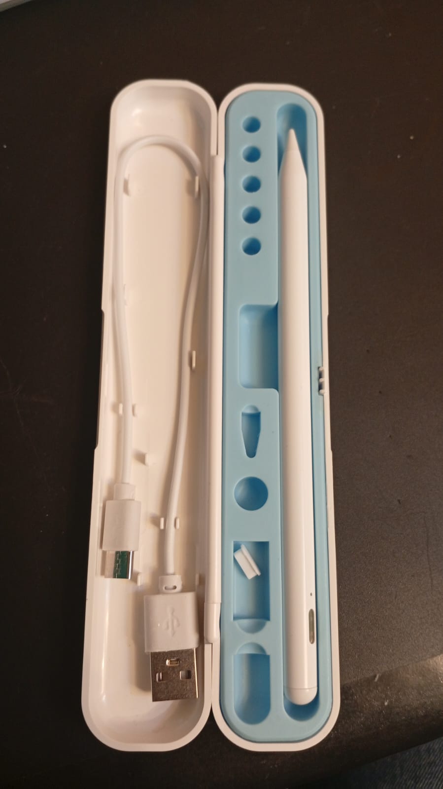 Lápiz óptico para iPad Apple, 5th, 4th, 3rd, 11 y 13" con estuche.