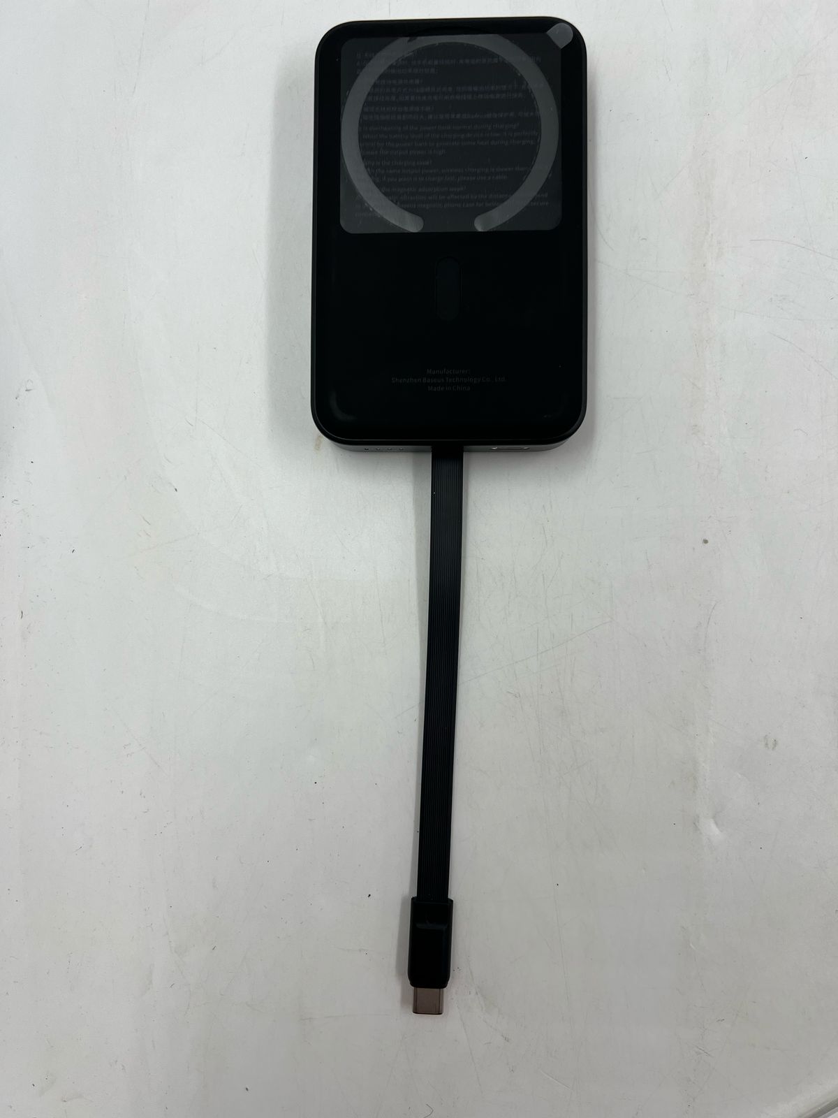 Cargador portátil magnético Baseus MagSafe (USADO)