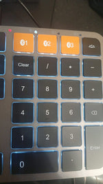 Teclado ProtoArc K100-A inalámbrico retroiluminado para Mac, Bluetooth