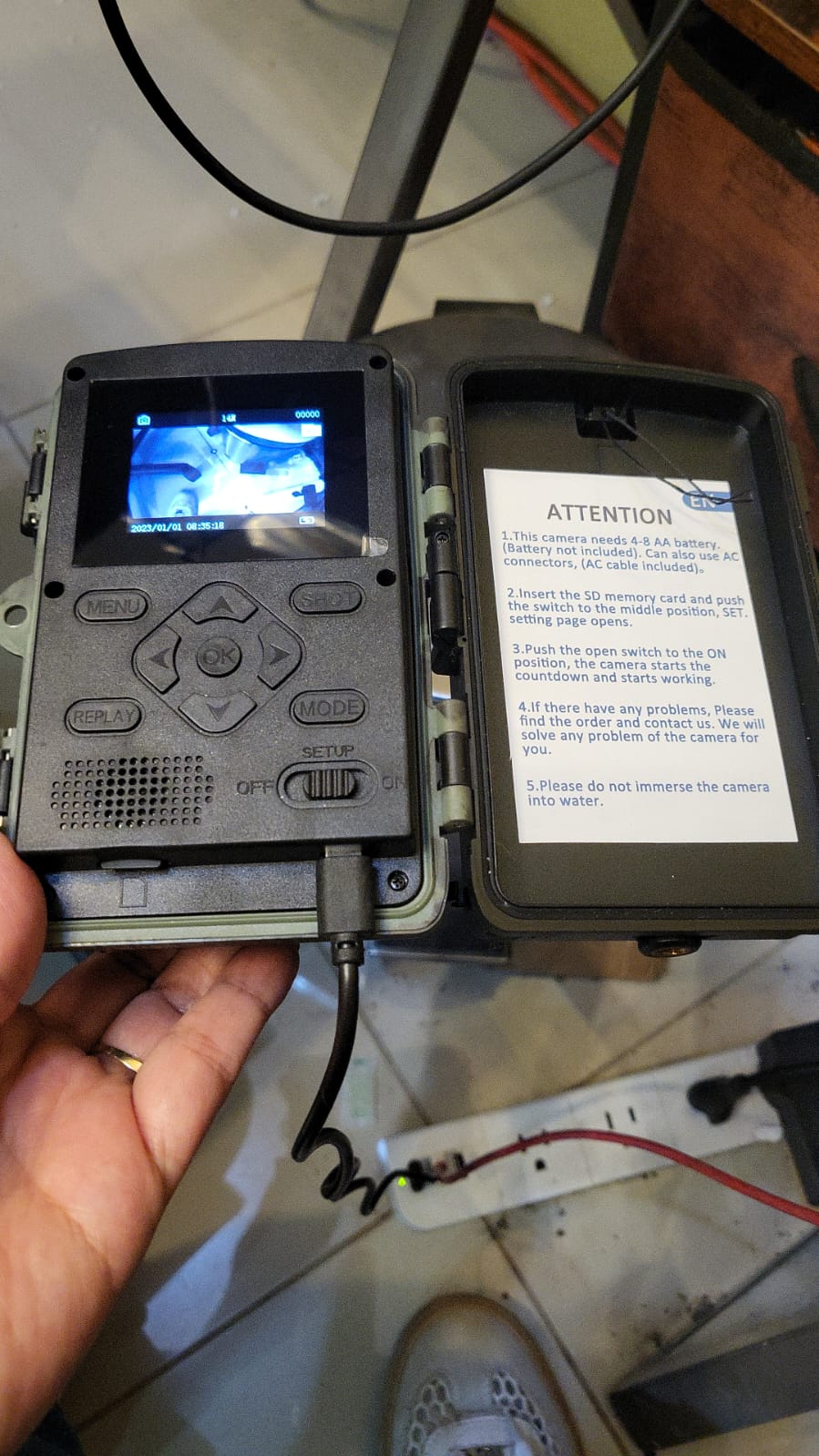 Camara de Caceria Vigilancia Seguridad Espia Trampa