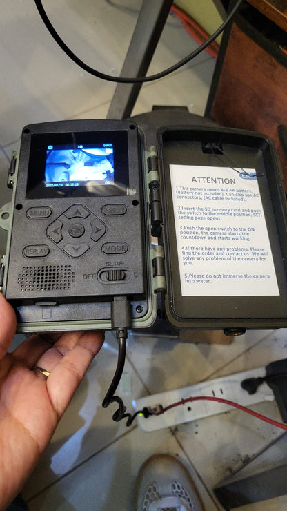 Camara de Caceria Vigilancia Seguridad Espia Trampa