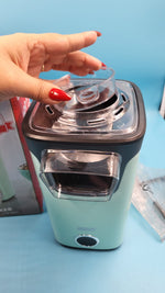 Máquina de palomitas de maíz con taza de medición DASH CAJA ABIERTA