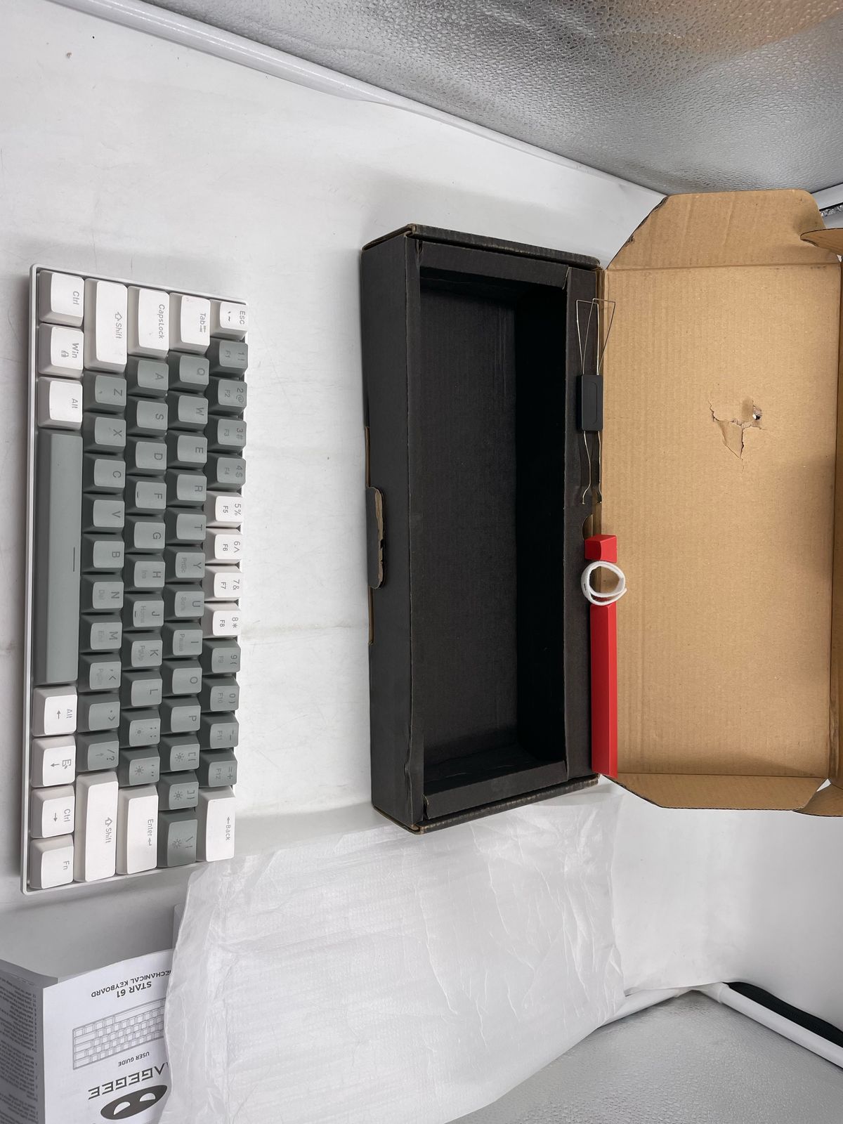 MageGee Teclado mecánico 60%, teclado para juegos.