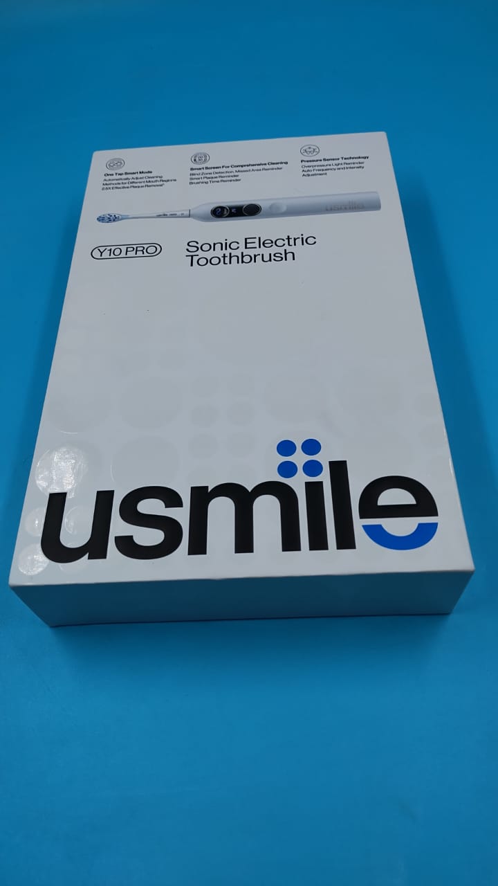 Cepillo de dientes eléctrico recargable, impermeable, (USADO).