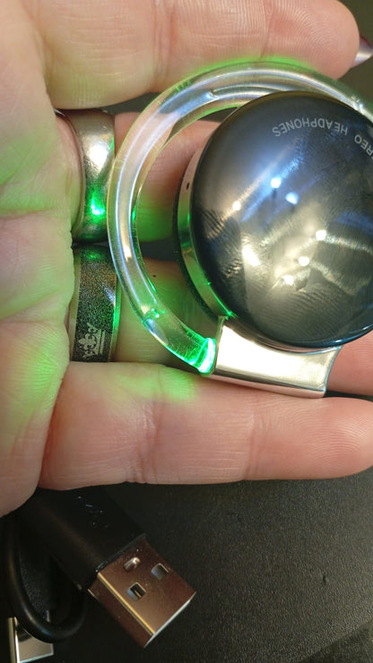 F2 Auriculares inalámbricos, Gancho para la Oreja, (USADOS).