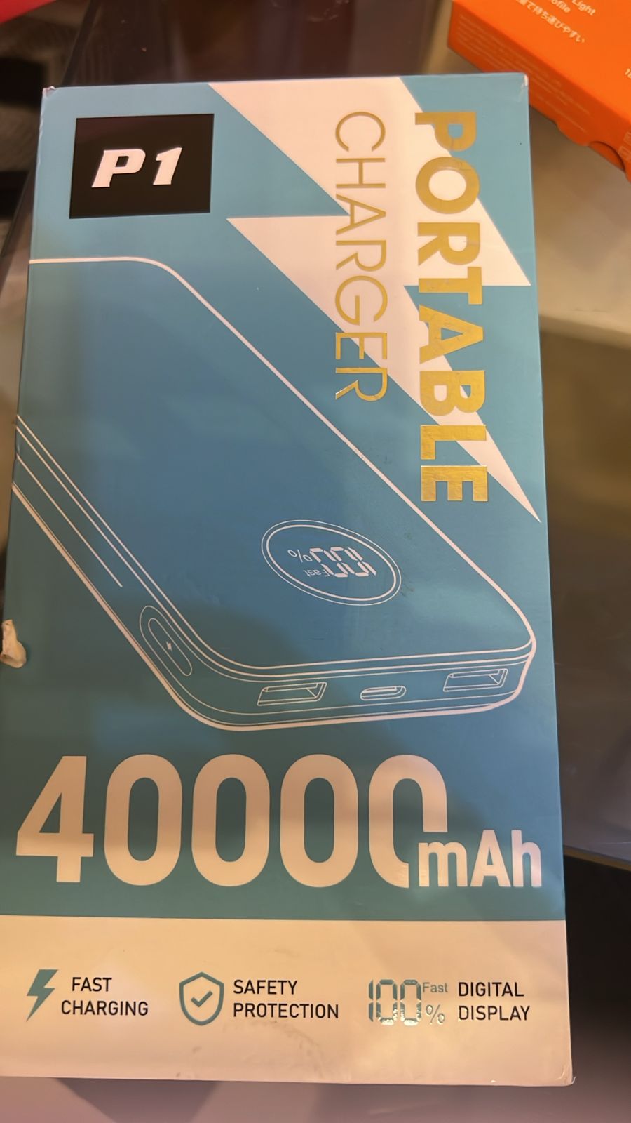 Cargador portátil de 40 000 mAh, USB-C