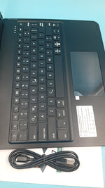 Funda con teclado inalámbrico, giratorio para iPad Pro 12.9" 3rd-6th GEN