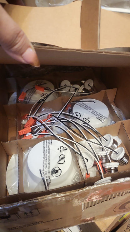 Luces LED empotrables de 5/6", retrofit Downlight 13W 965 LM SUNCO