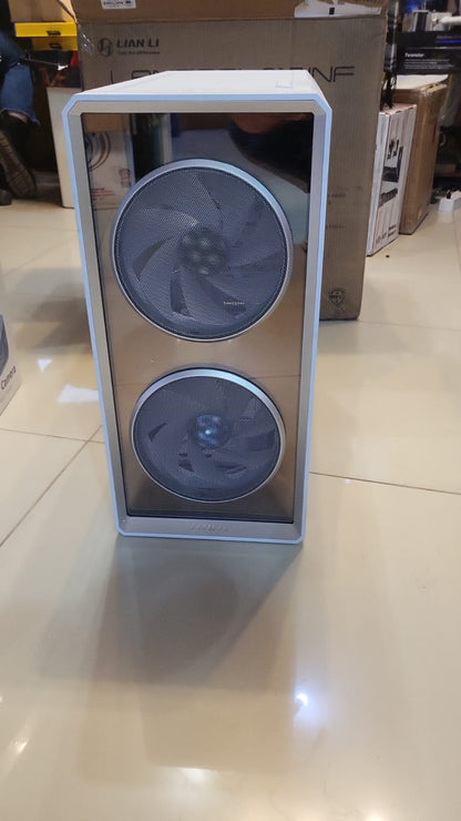 Gabinete ATX Lian Li Lancool 217 INF Blanco ARGB 3 Fans