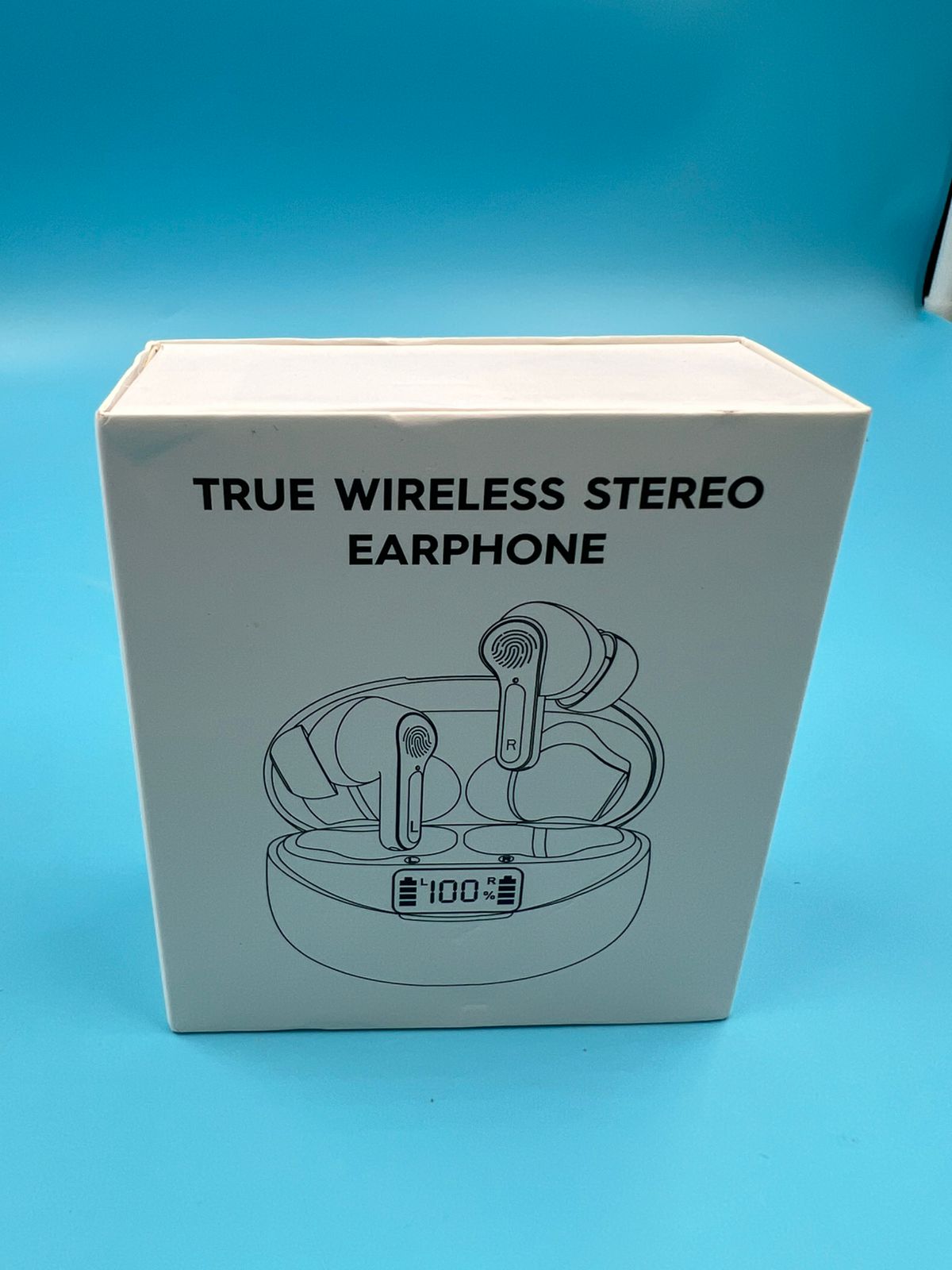 Auriculares inalámbricos Bluetooth 5.3 HiFi estéreo Bcaikair blanco