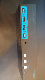 Conmutadores KVM, para triple monitor, 4 Puertos USB 3.0.