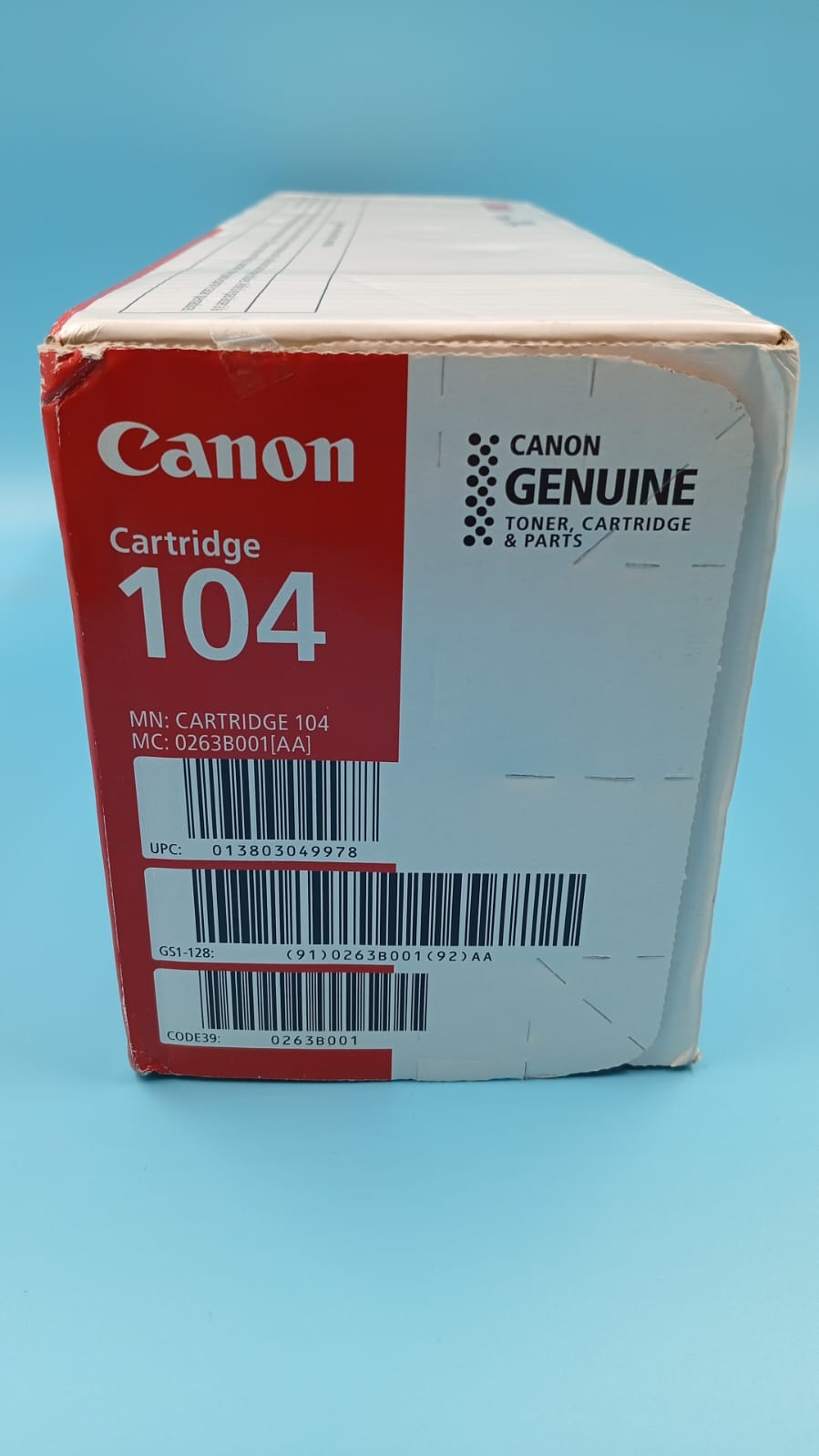 Cartucho Imageclass 104, Negro, CANON, 4600 series, L90, L120.