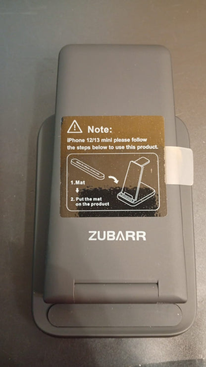 Cargador inalámbrico plegable para múltiples dispositivos, ZUBARR.