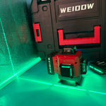 Nivel Láser WEIDDW 360° Línea Cruzada Verde