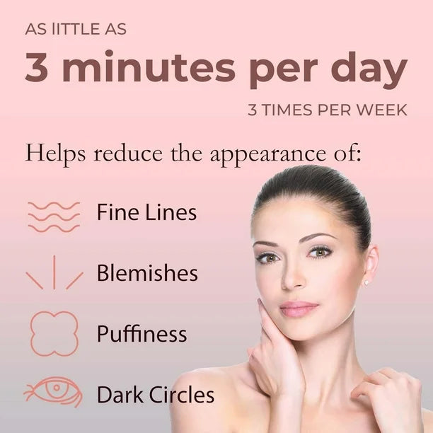Varita de fototerapia,  terapia de luz para rostro y cuello, Masajeador.