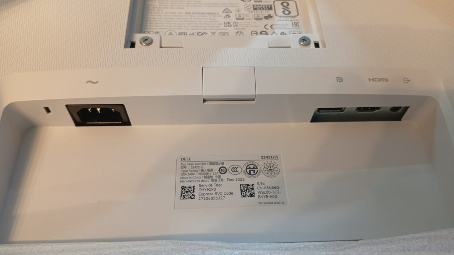 Monitor Full HD 1080p, Dell S2421HS, Bisel Ultrafino, iluminación.