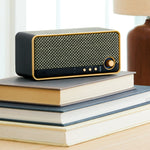 Altavoz Wi-Fi mediano ONN con sonido multidireccional, negro
