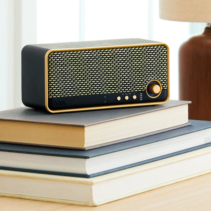 Altavoz Wi-Fi mediano ONN con sonido multidireccional, negro