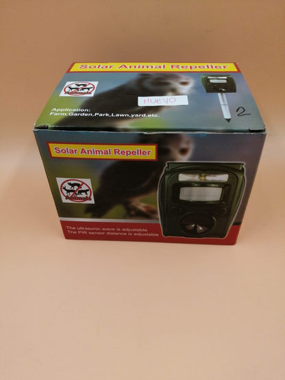 Repelente ultrasónico de animales sensor