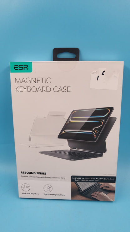 Funda Con Teclado ESR Para iPad Air 11 M3 Magnética Caja Abierta