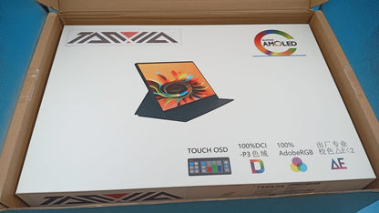 Monitor portátil Tanxjia HX156UT, 15.6", visualización táctil OLED 4K.