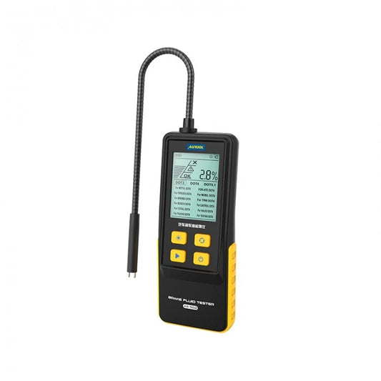 Comprobador de líquido de frenos AUTOOL AS502 para vehículos DOT3, DOT4 y DOT5.1.