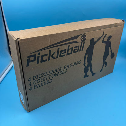 Juego de pickleball Aopoul 4 Palas madera primera calidad