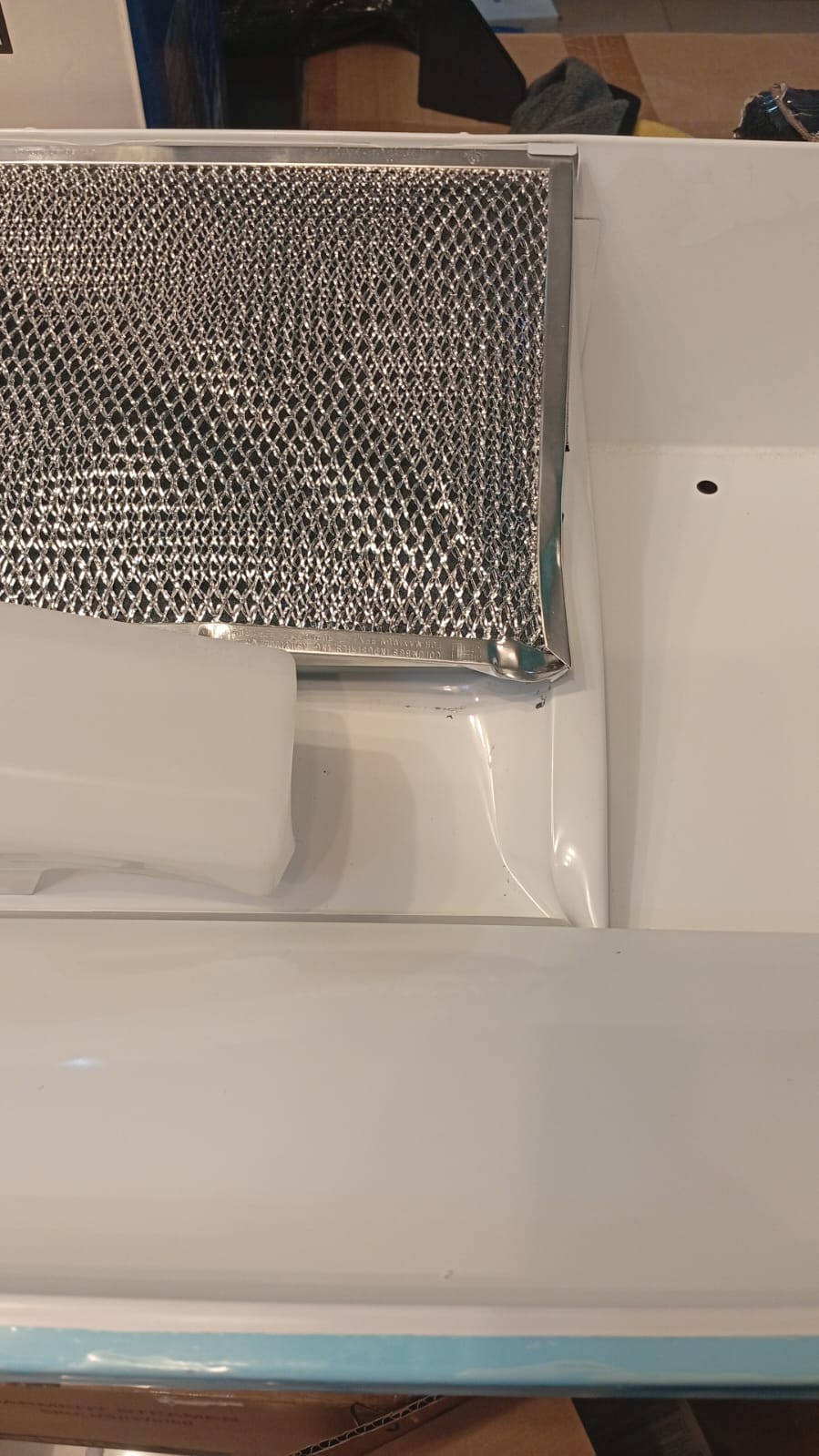 Campana extractora NuTone, RL6200, 24", sin conductos, (DETALLES).