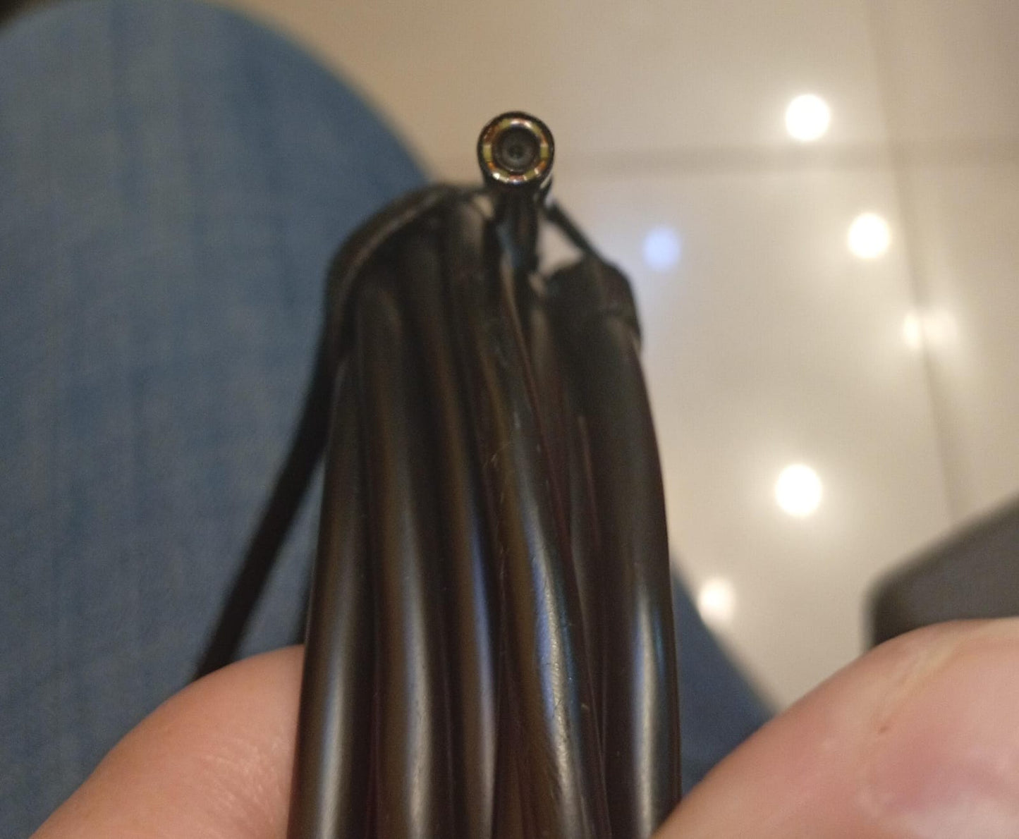 Cámara endoscópica, Cable flexible e impermeable, (USADA).