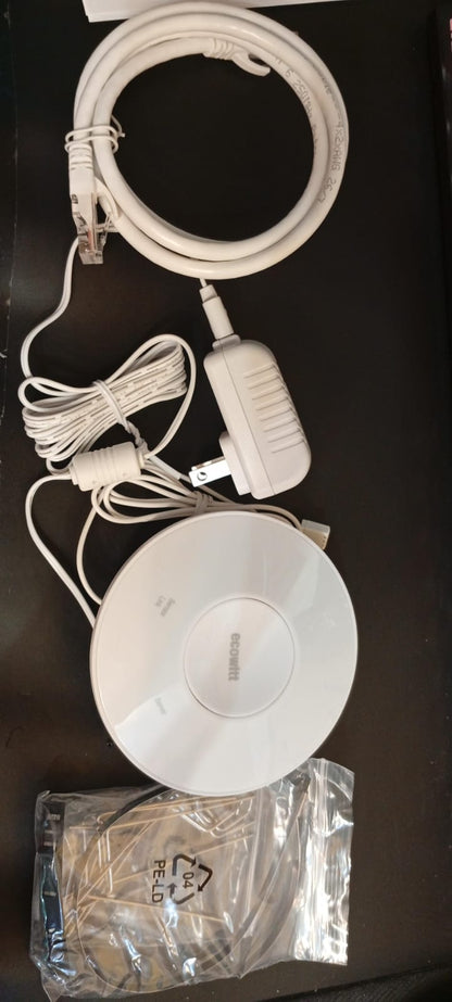 Estación meteorológica Ecowitt WittBoy WS90, Wi-Fi, 7 en 1 Hub