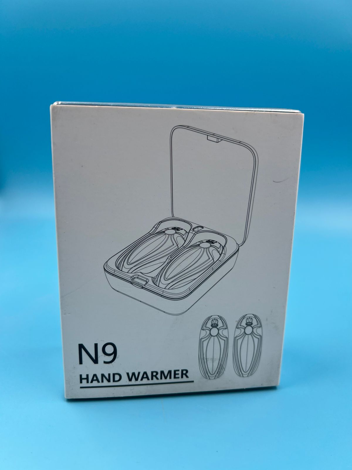 Calentadores de manos con IA recargables estuche de carga (USADO)